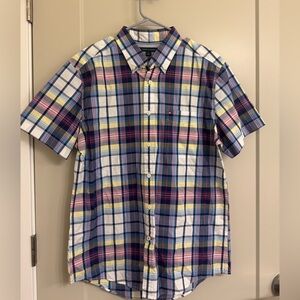 Tommy Hilfiger Men's Multicolor Plaid Button-Down Shirt
